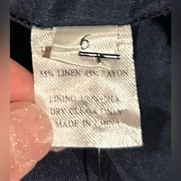 Loeffler Randall Blue Colorblocked Mini Skirt Size 6 - Picture 11 of 11